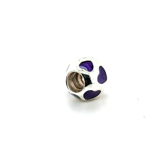 Pandora Purple Hearts Charm - Picture 3 of 4